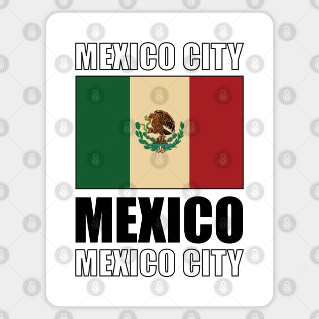 Flag of Mexico Sticker by KewaleeTee